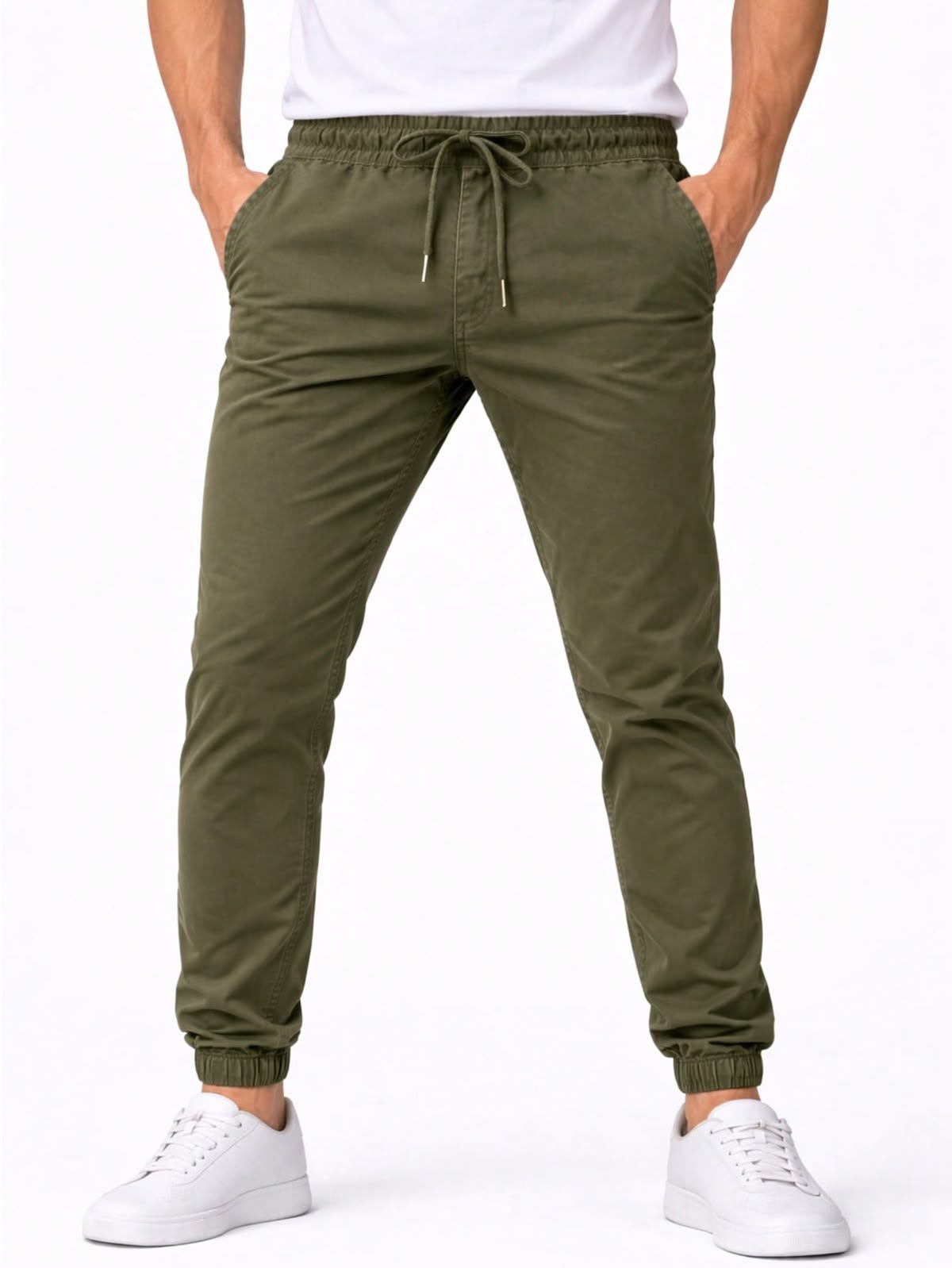 Olive Training Track Pants